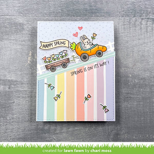 Lawn Fawn - Carrot 'bout You BANNER Add-On - Stamps Set
