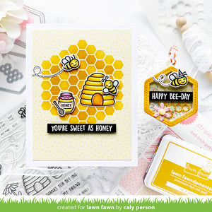 Lawn Fawn - HIVE FIVE - Stamps Set - 20% OFF!