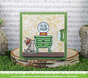 Lawn Fawn - Little Snow Globe Add-On - Stamps Set