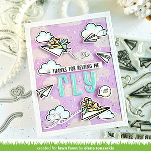 Lawn Fawn - JUST PLANE AWESOME - Dies Set - 20% OFF!