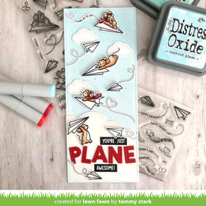 Lawn Fawn - JUST PLANE AWESOME - Dies Set - 20% OFF!