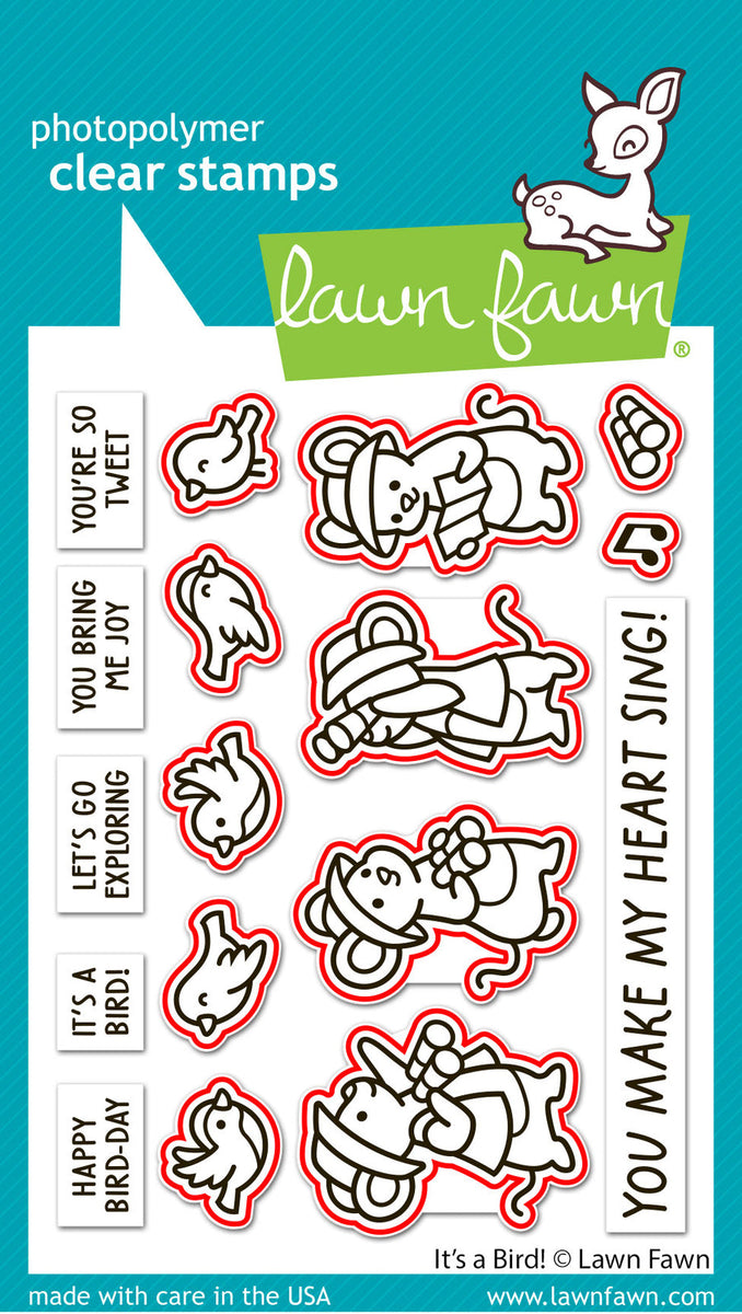Lawn Fawn - IT'S A BIRD - Dies Set – Hallmark Scrapbook