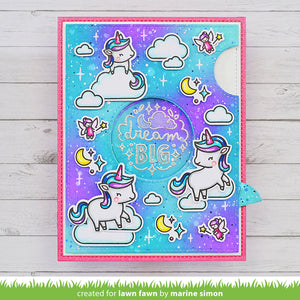 Lawn Fawn - MORE MAGIC MESSAGES - Stamps set