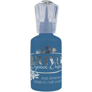 Nuvo Crystal Drops - Gloss MIDNIGHT BLUE - By Tonic Studio - Hallmark Scrapbook