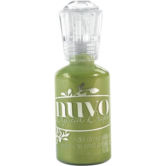 Nuvo Crystal Drops - BOTTLE GREEN - By Tonic Studio