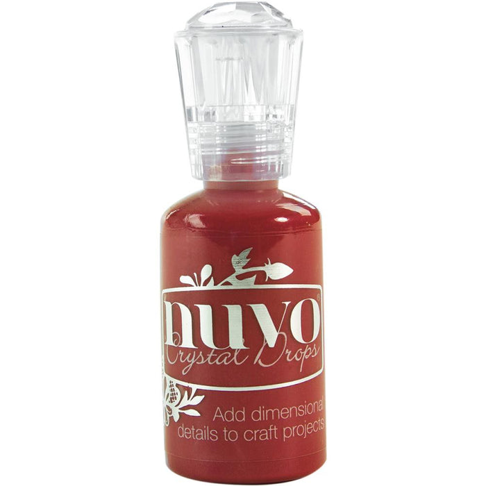 Nuvo Crystal Drops - AUTUMN RED - By Tonic Studio