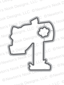 Newton's Nook Designs - NEWTON'S HAPPY MAIL Die Set - Hallmark Scrapbook - 2