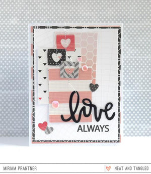 Neat and Tangled - LOVE NOTES - Clear Stamp Set - 60% OFF!