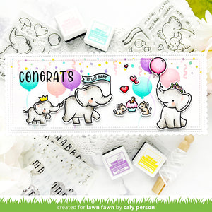 Lawn Fawn - ELEPHANT PARADE - Stamps Set - 20% OFF!