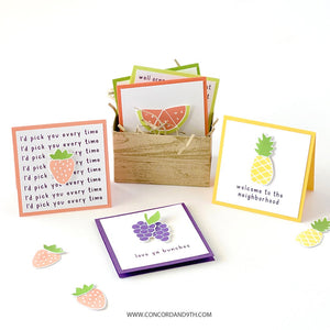 Concord & 9th - FRUIT FOR THOUGHT - Stamps Set