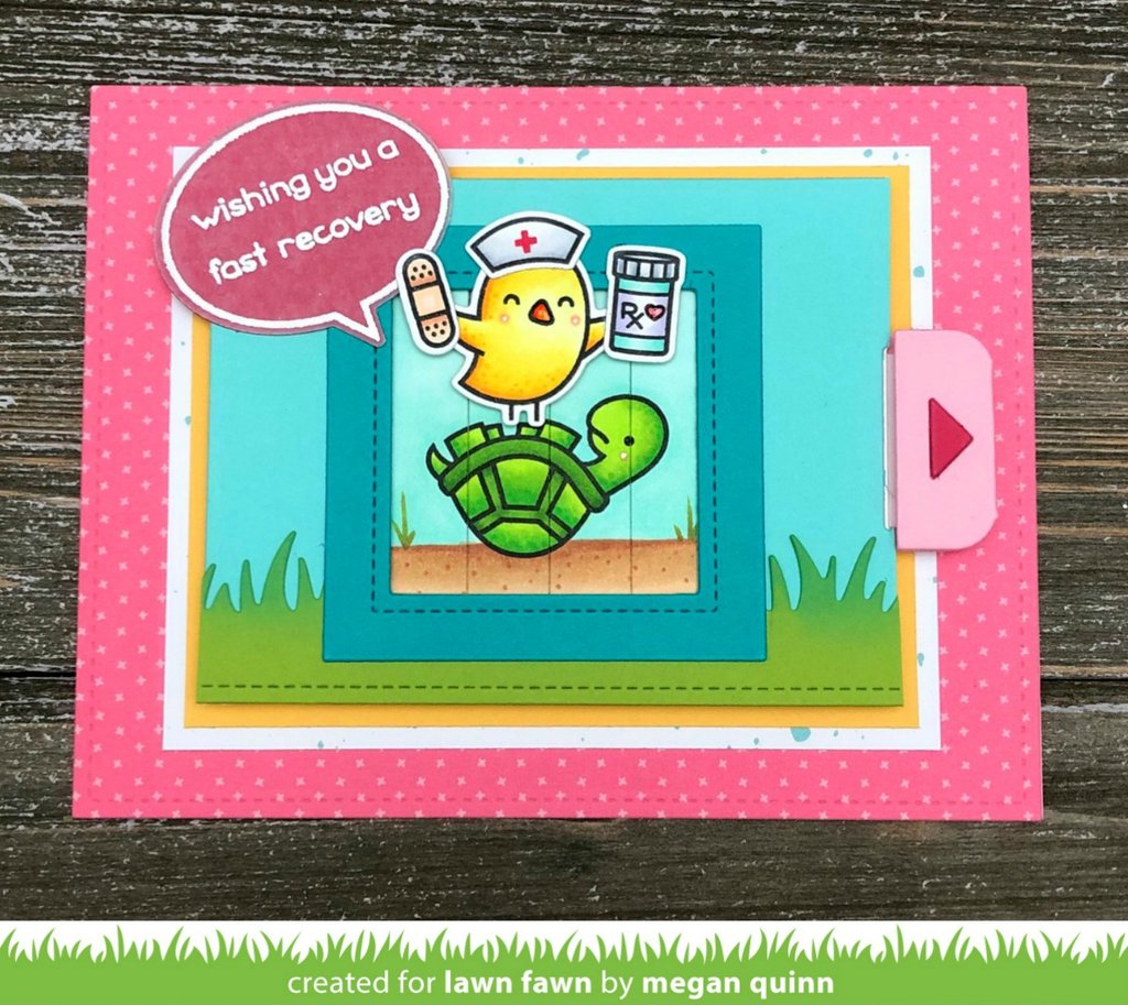Lawn Fawn - GET WELL Before 'n Afters - Clear Stamps Set - 20% OFF ...