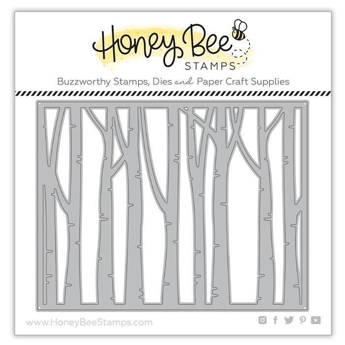 Honey Bee - Birch A2 Cover Plate BASE - Dies set