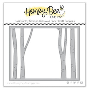 Honey Bee - Birch A2 Cover Plate TOP - Dies set