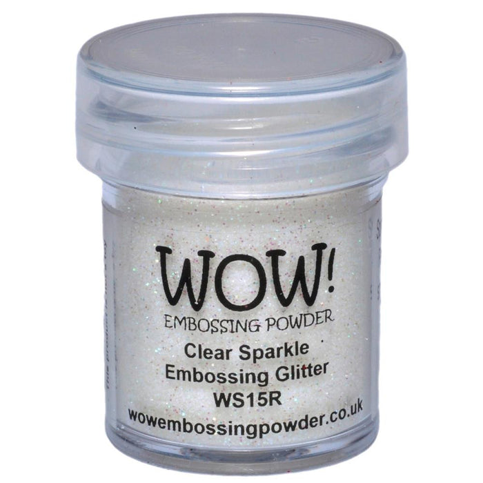 WOW! - CLEAR SPARKLE Embossing Powder Regular
