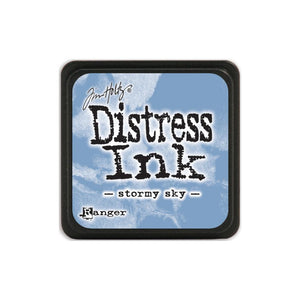 Tim Holtz Ranger Distress MINI Ink Pad - Stormy Sky - Hallmark Scrapbook
