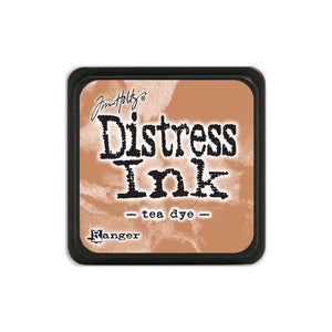 Tim Holtz Ranger Distress MINI Ink Pad - Tea Dye - Hallmark Scrapbook