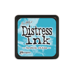 Tim Holtz Ranger Distress MINI Ink Pad - Broken China - Hallmark Scrapbook