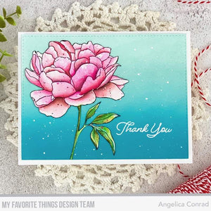 My Favorite Things - PEONY PERFECTION - Rubber Stamp - 30% OFF!