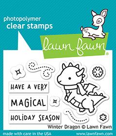 Lawn Fawn - WINTER DRAGON - Stamps Set – Hallmark Scrapbook