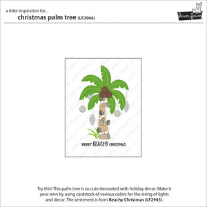 Lawn Fawn - CHRISTMAS PALM TREE - Dies Set