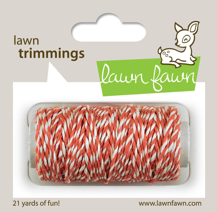 Lawn Fawn - Hemp Cord - Lawn Trimmings CORAL - retired - 20% OFF!
