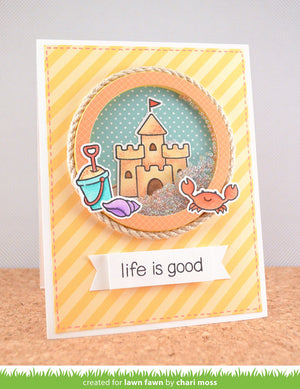 Lawn Fawn - Life Is Good - CLEAR STAMPS 25 pc - Hallmark Scrapbook - 6