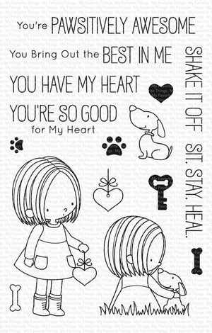My Favorite Things - YOU HAVE MY HEART - Stamps Set - 20 % OFF!