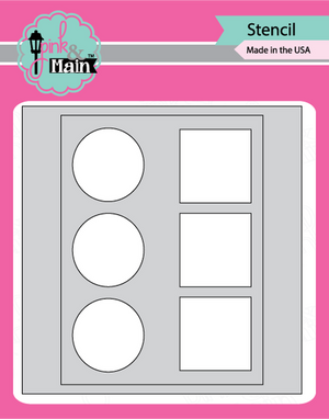 Pink & Main -  MASK IT IN-LINE  - Stencil