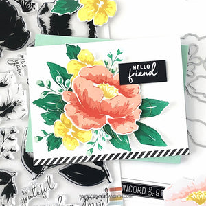 Concord & 9th - PAINTED PEONY - Dies Set