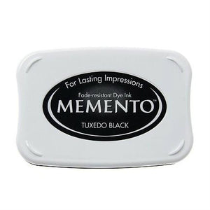 Memento Ink Pad - TUXEDO BLACK by Tsukineko - Hallmark Scrapbook