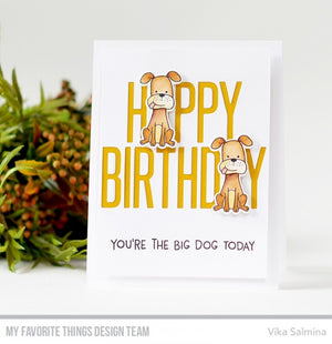 My Favorite Things - CANINE COMPANIONS - Stamp Set