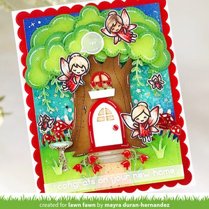 Lawn Fawn - TREE HOUSE - Dies Set