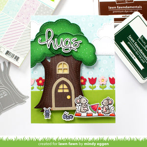Lawn Fawn - TREE HOUSE - Dies Set