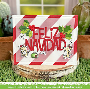 Lawn Fawn - Giant FELIZ NAVIDAD - Die