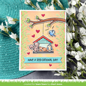 Lawn Fawn - LEAFY Border - Dies