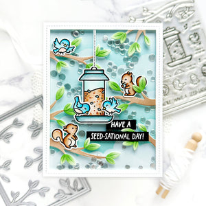 Lawn Fawn - BACKYARD BIRD FEEDER ADD-ON - Stamps Set