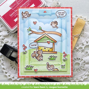Lawn Fawn - BACKYARD BIRD FEEDER ADD-ON - Stamps Set