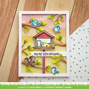 Lawn Fawn - STRATUS CLOUD Background - Lawn Clippings - Stencil