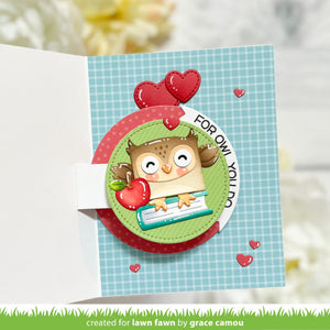 Lawn Fawn - TINY GIFT OWL and PENGUIN Add-On Die set