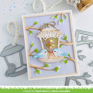 Lawn Fawn - BUILD-A-BIRD FEEDER - Dies set