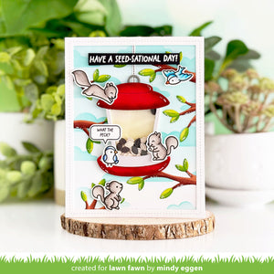 Lawn Fawn - BUILD-A-BIRD FEEDER - Dies set