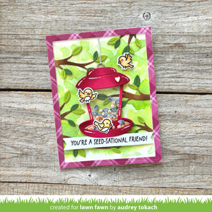 Lawn Fawn - BUILD-A-BIRD FEEDER - Dies set