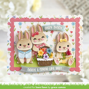 Lawn Fawn - Build-A-Bunny ACCESSORIES - Dies