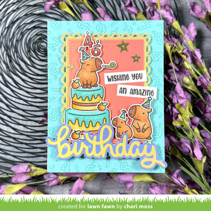 Lawn Fawn - CAPYBARAS! - Stamps Set