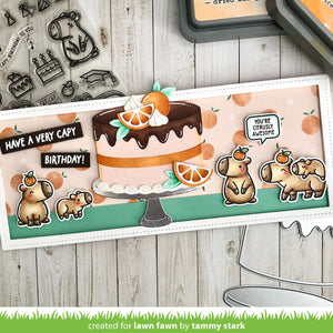 Lawn Fawn - CAPYBARAS! ADD-ON - Stamps Set