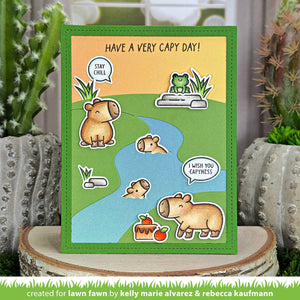 Lawn Fawn - CAPYBARAS! - Stamps Set