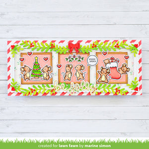 Lawn Fawn - CHRISTMAS Before 'n Afters - Stamps set