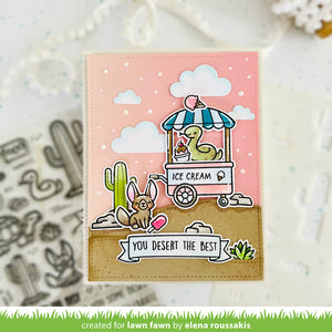 Lawn Fawn - TREAT CART Coloring Stencils - Lawn Clippings - Stencil Set