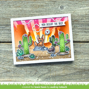 Lawn Fawn - CRITTERS IN THE DESERT - Stamps Set