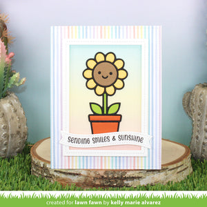 Lawn Fawn - HAPPY POTTED FLOWER - Dies Set